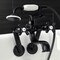 Kingston Brass KS229MB Tub Wall Mount Clawfoot Tub Faucet with Hand Shower, Matte Black KS229MB - alternate 5